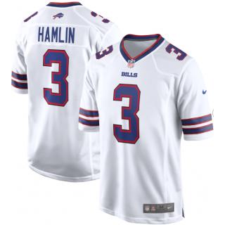 Damar Hamlin, Buffalo Bills Nike Game Jersey - White